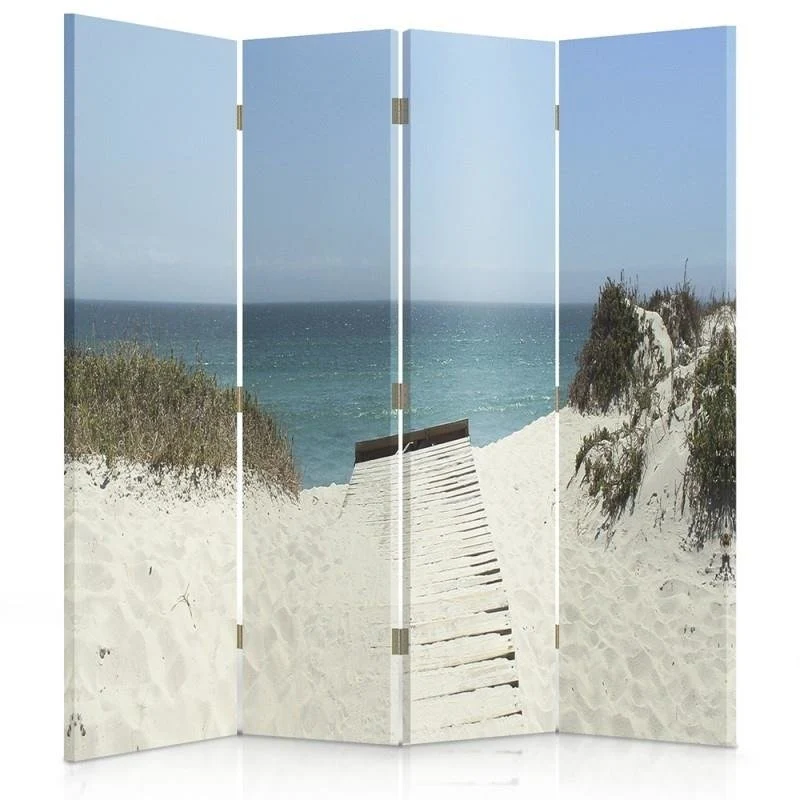 Doppelseitiger Raumteiler, Zugang zum Strand Feeby