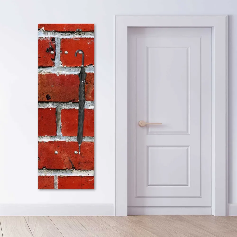 Kleiderbügel, abstrakter Ziegelstein 25x70 Feeby