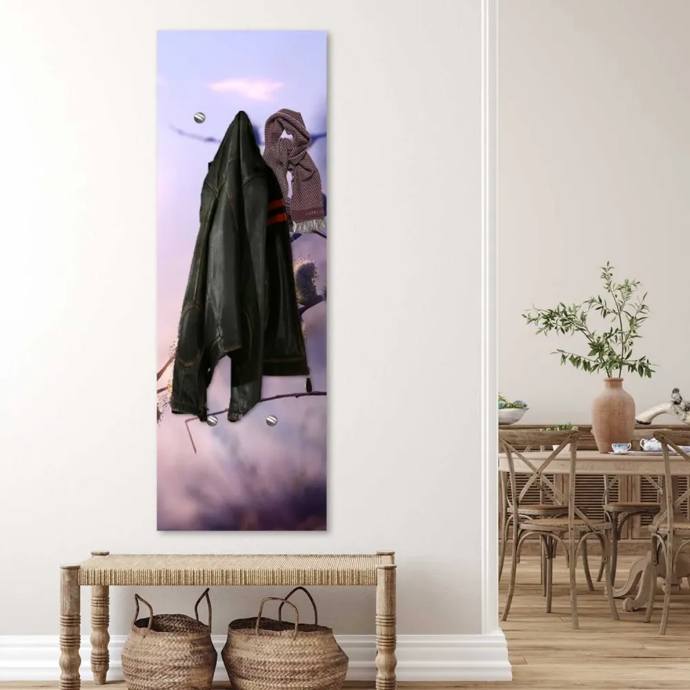Kleiderbügel, Vogel auf einem Ast 25x70 Feeby