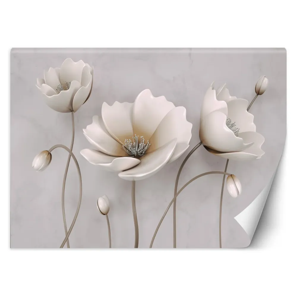 Tapete, abstrakte Blumen 150x105 Feeby