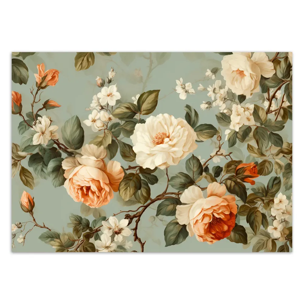 Tapete, Blumenstrauß 100x70 Feeby