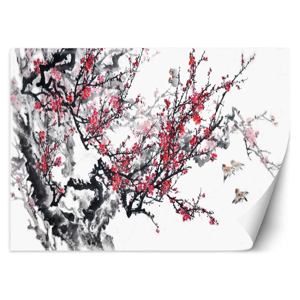 Tapete, Kirschblüten aus Japan 100x70 Feeby