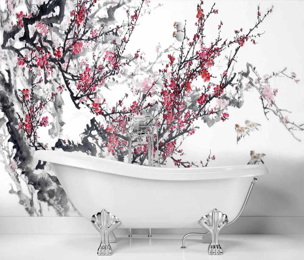 Tapete, Kirschblüten aus Japan 100x70 Feeby