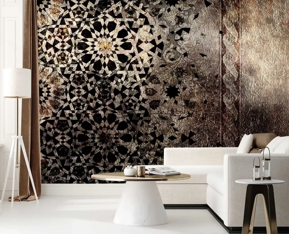 Tapete, Mandala-Ornament 100x70 Feeby