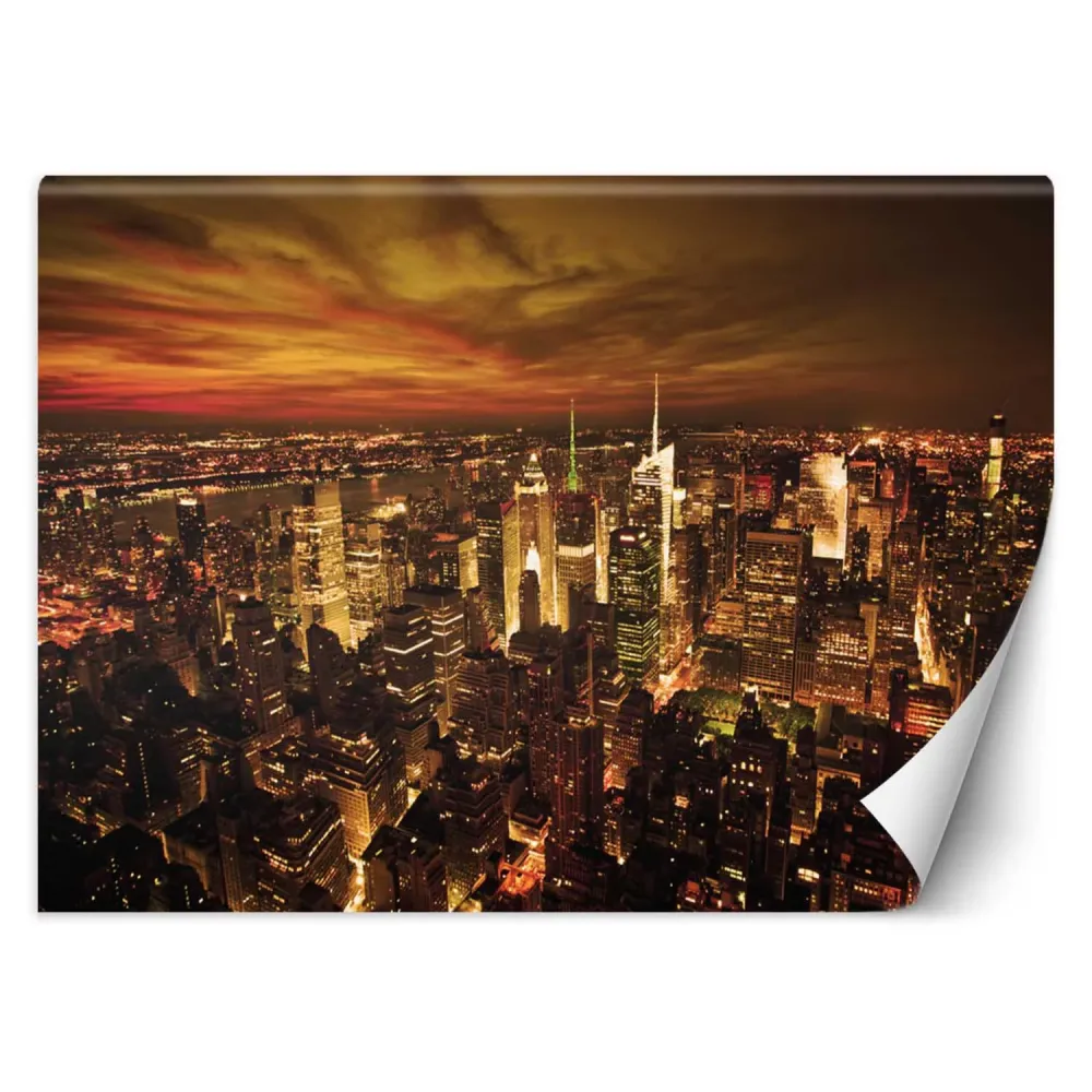 Tapete, Mitternachts-Manhattan 100x70 Feeby