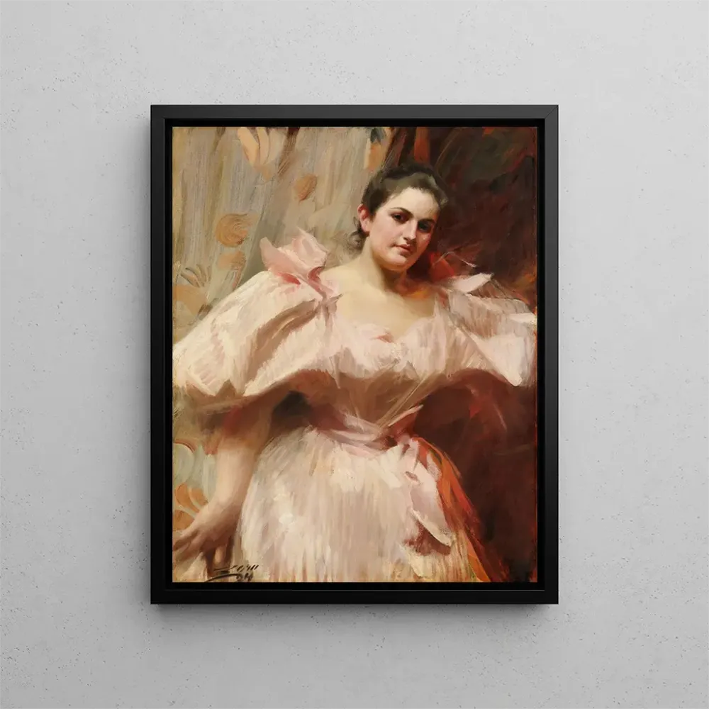 Frieda Schiff 1876-1958 später Mme Felix M. Warburg - Anders Zorn | Kunstdruck