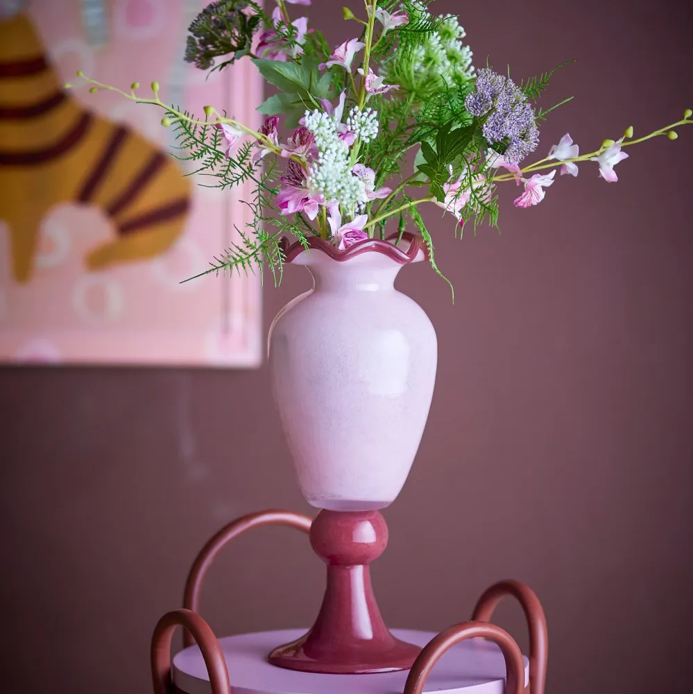 Frills Vase rosé - Bloomingville