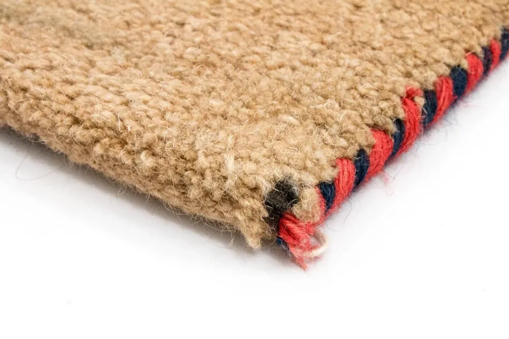 Gabbeh Teppich - Indus 132 x 68 cm - beige
