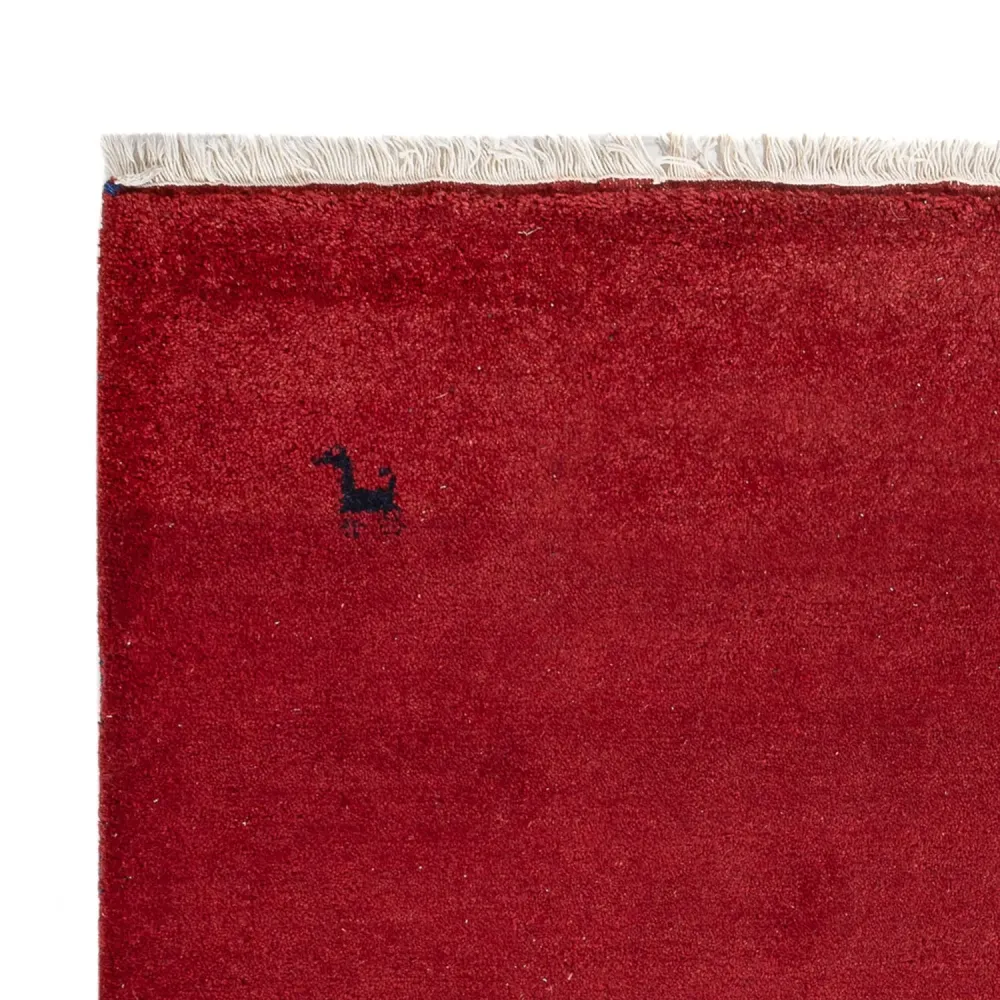 Gabbeh Teppich - Indus - 180 x 120 cm - bordeauxrot