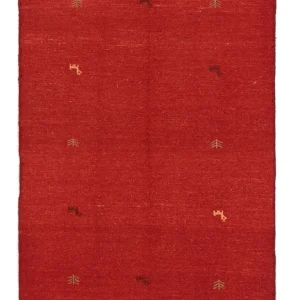 Gabbeh Teppich - Indus 180 x 120 cm - rot