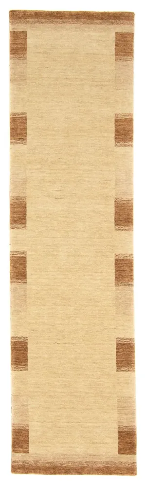 Gabbeh Teppich - Indus 200 x 80 cm - beige