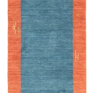Gabbeh Teppich - Indus 200 x 80 cm - blau