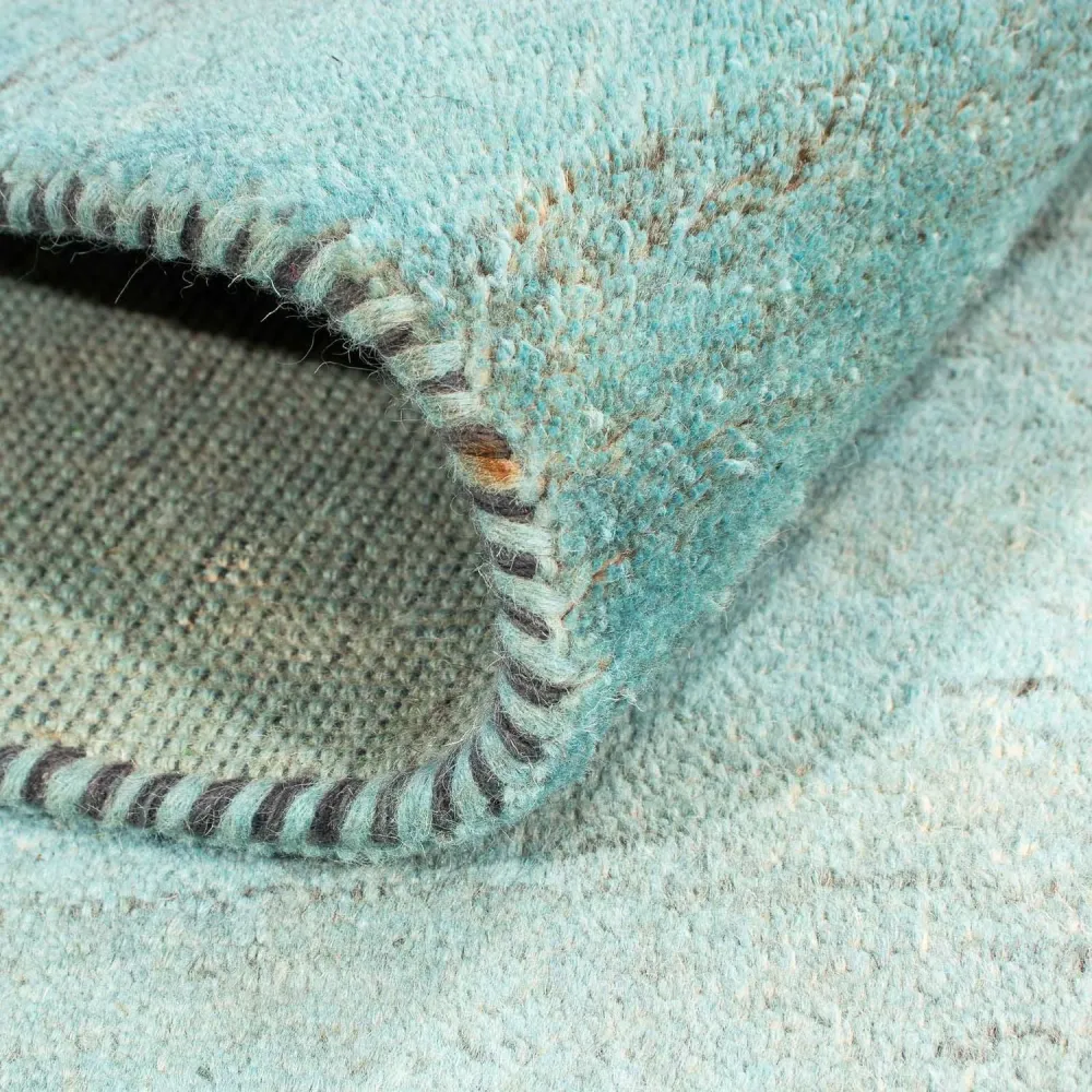 Gabbeh Teppich - Indus 237 x 170 cm - hellblau