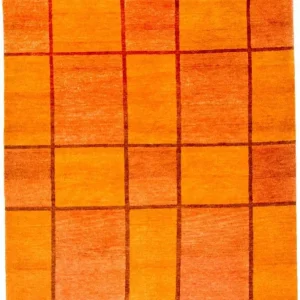 Gabbeh Teppich - Indus 239 x 168 cm - orange