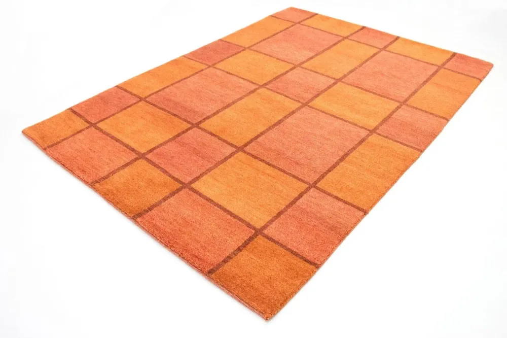 Gabbeh Teppich - Indus 239 x 168 cm - orange