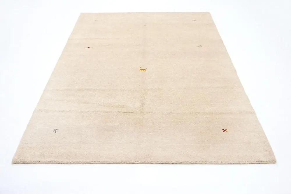 Gabbeh Teppich - Indus 246 x 170 cm - beige
