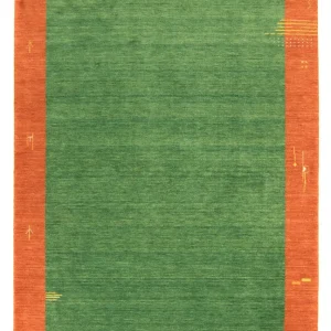 Gabbeh Teppich - Indus 300 x 250 cm - grün