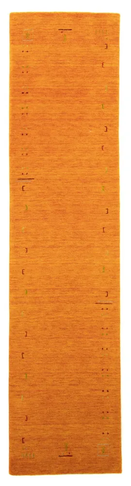 Gabbeh Teppich - Indus 350 x 80 cm - orange
