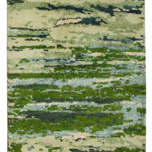 Gabbeh Teppich - Indus - 90 x 60 cm - hellgrün