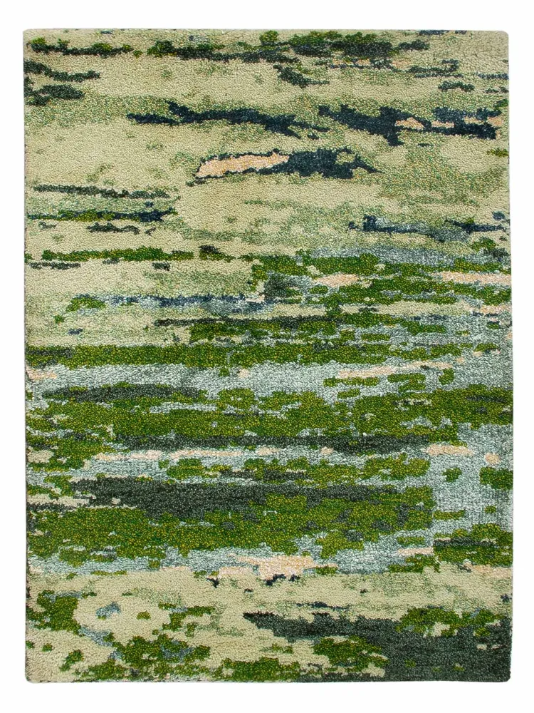 Gabbeh Teppich - Indus - 90 x 60 cm - hellgrün