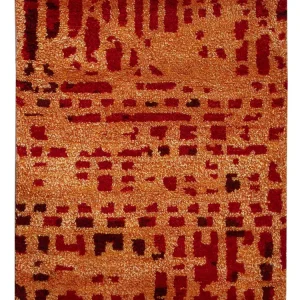 Gabbeh Teppich - Indus - 90 x 60 cm - rost