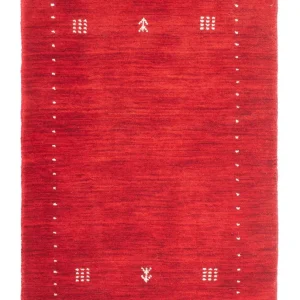 Gabbeh Teppich - Indus 90 x 60 cm - rot