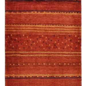 Gabbeh Teppich - Kaschkuli Perser - 126 x 96 cm - mehrfarbig