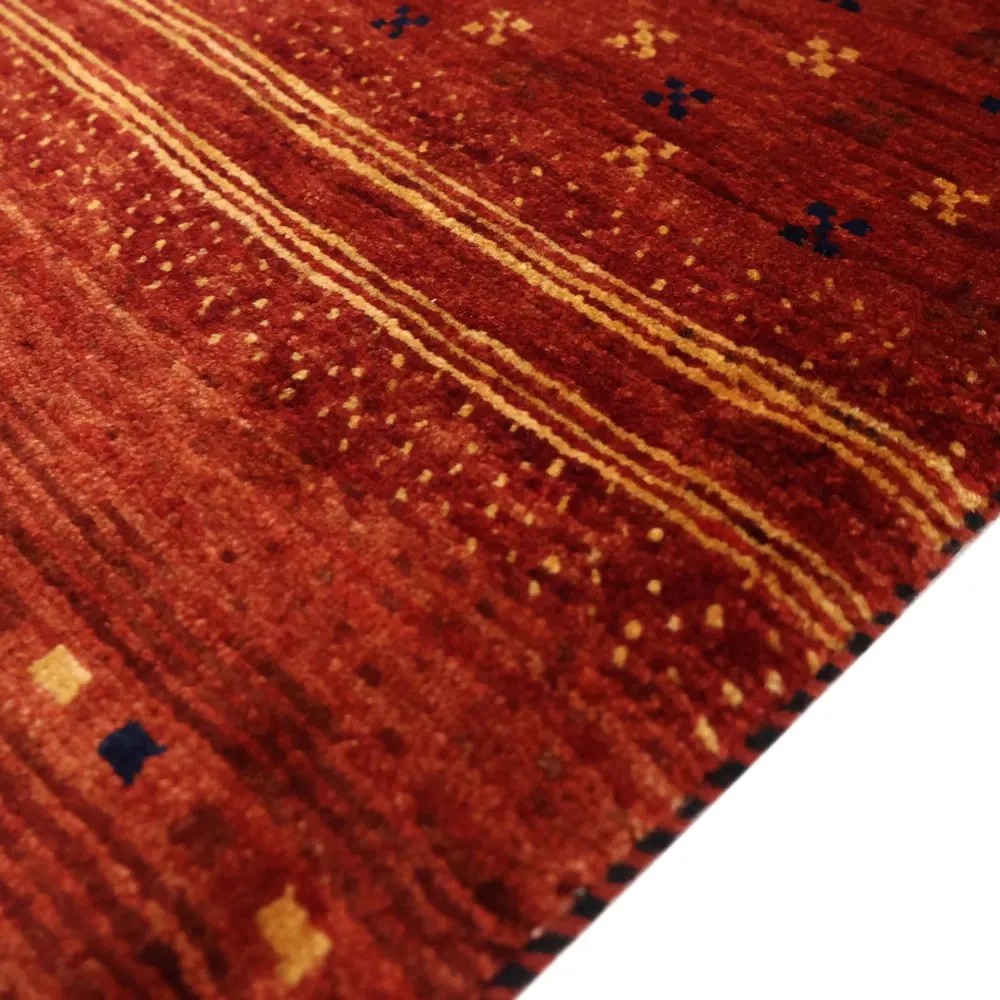 Gabbeh Teppich - Kaschkuli Perser - 126 x 96 cm - mehrfarbig
