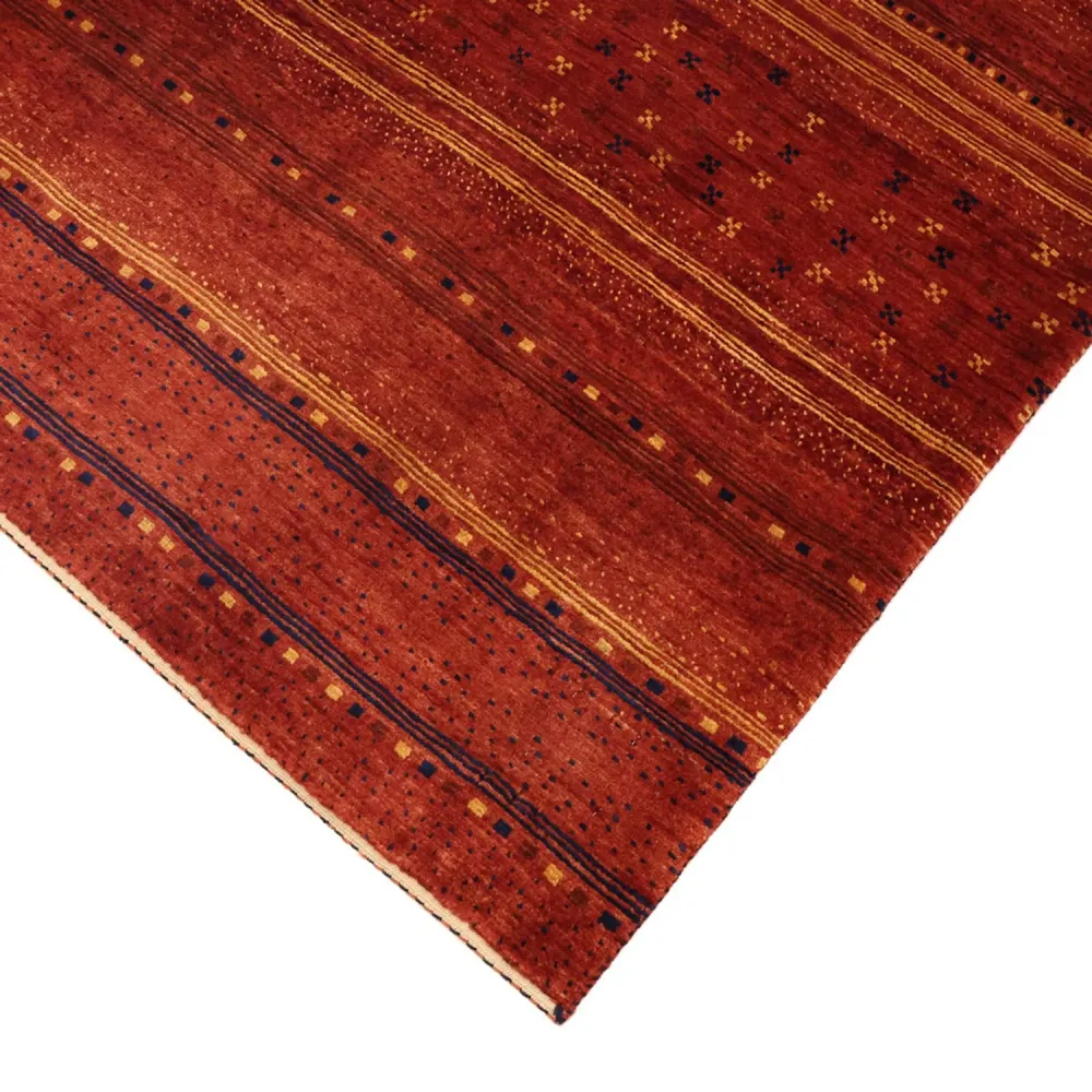 Gabbeh Teppich - Kaschkuli Perser - 126 x 96 cm - mehrfarbig