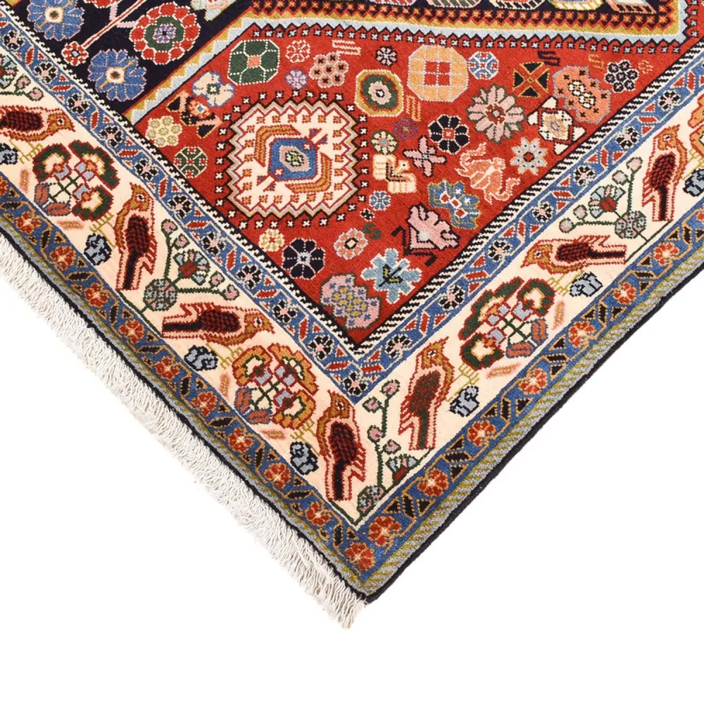 Gabbeh Teppich - Kaschkuli Perser - 163 x 116 cm - mehrfarbig