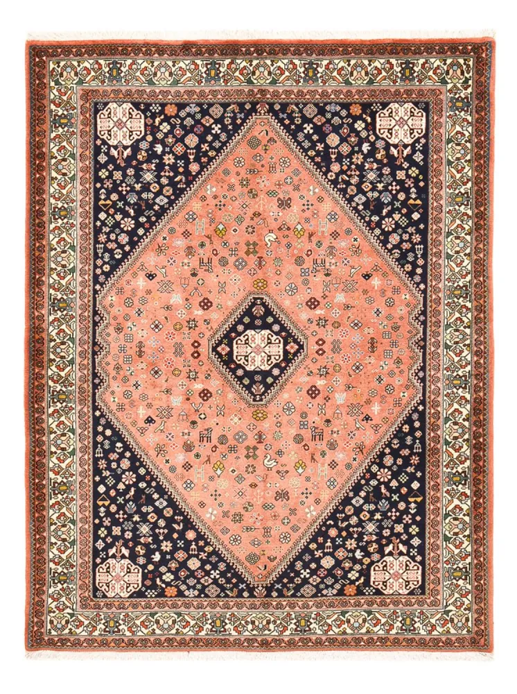 Gabbeh Teppich - Kaschkuli Perser - 208 x 156 cm - hellrot