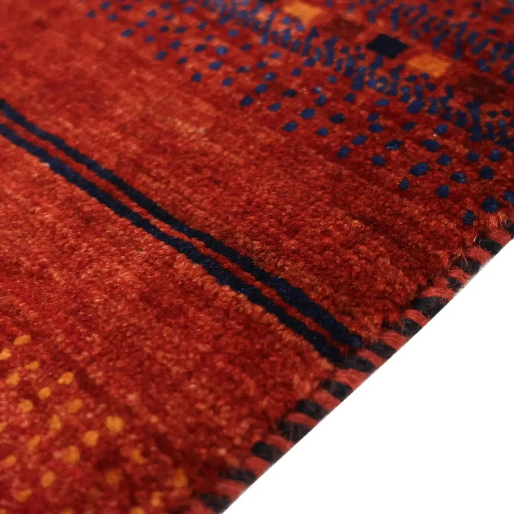 Gabbeh Teppich - Kaschkuli Perser - 97 x 79 cm - mehrfarbig