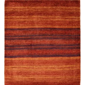 Gabbeh Teppich - Kaschkuli Perser - 94 x 78 cm - mehrfarbig