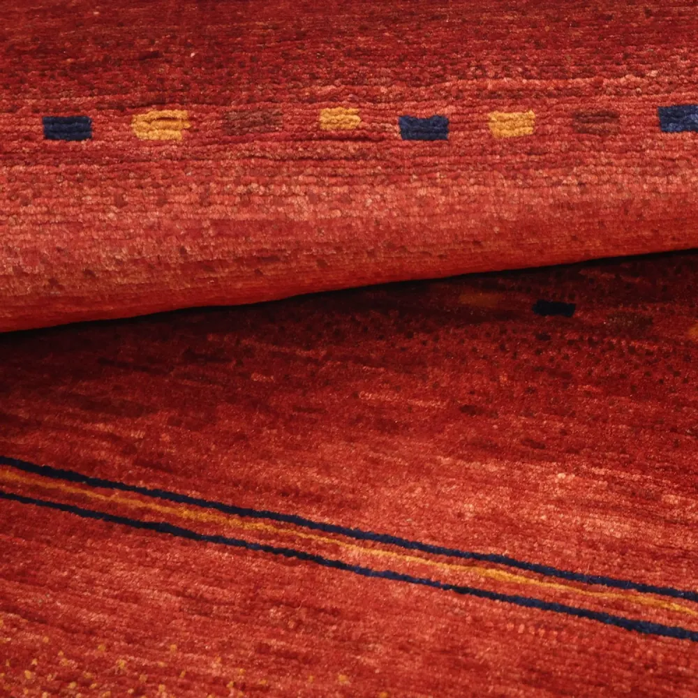 Gabbeh Teppich - Kaschkuli Perser quadratisch - 112 x 102 cm - mehrfarbig