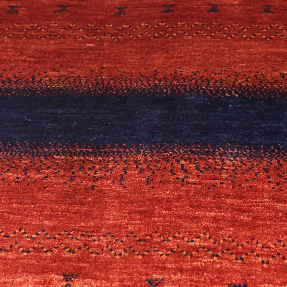 Gabbeh Teppich - Kaschkuli Perser quadratisch - 114 x 101 cm - mehrfarbig