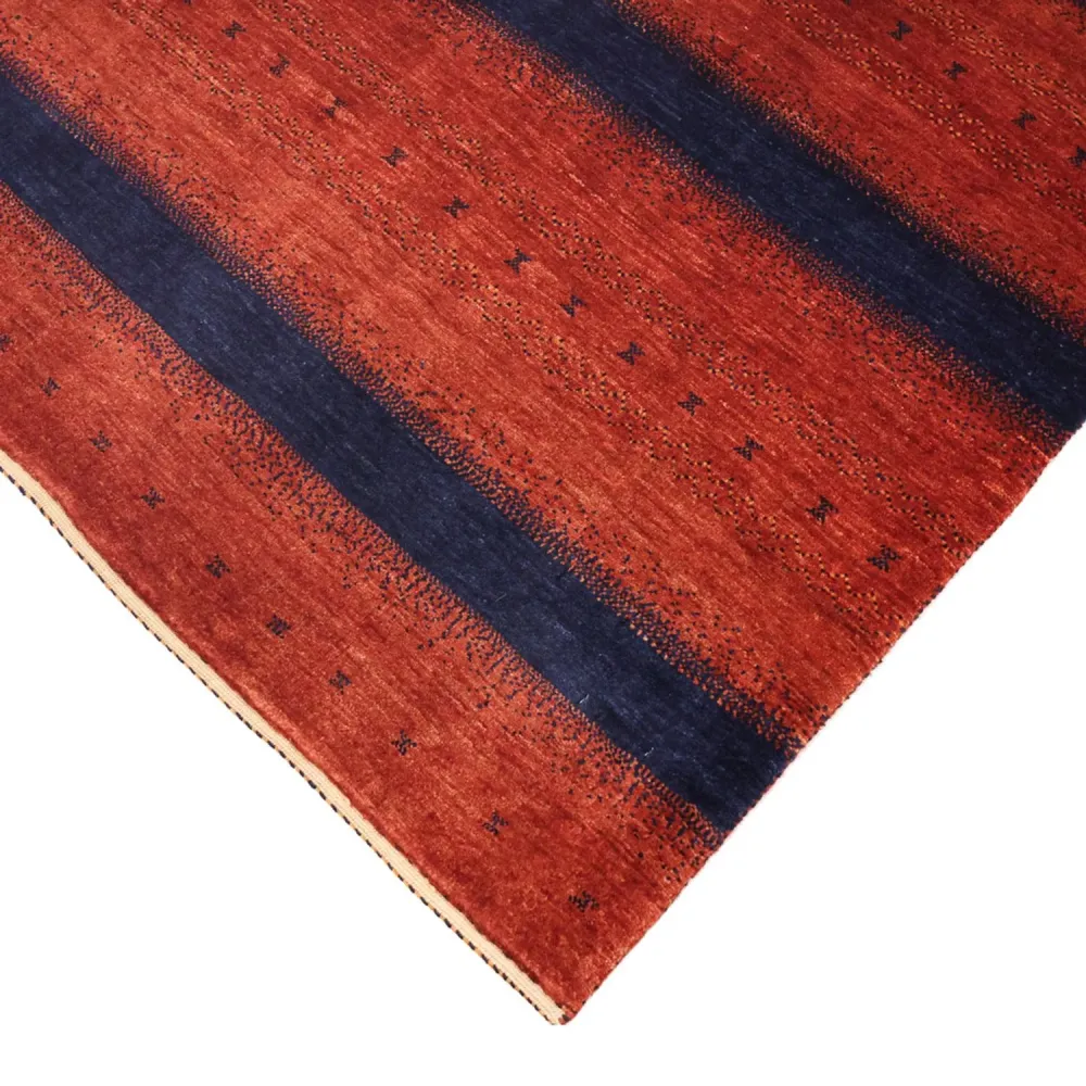 Gabbeh Teppich - Kaschkuli Perser quadratisch - 114 x 101 cm - mehrfarbig