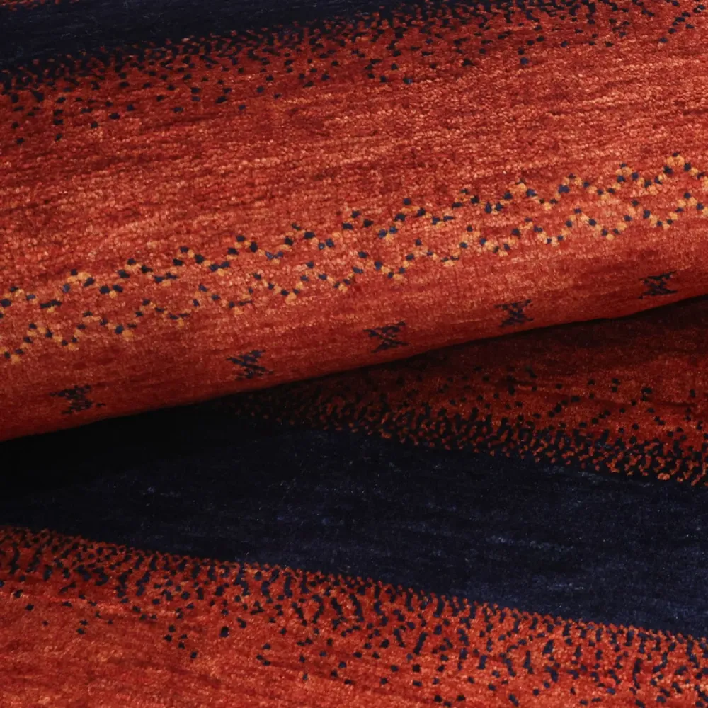 Gabbeh Teppich - Kaschkuli Perser quadratisch - 114 x 101 cm - mehrfarbig
