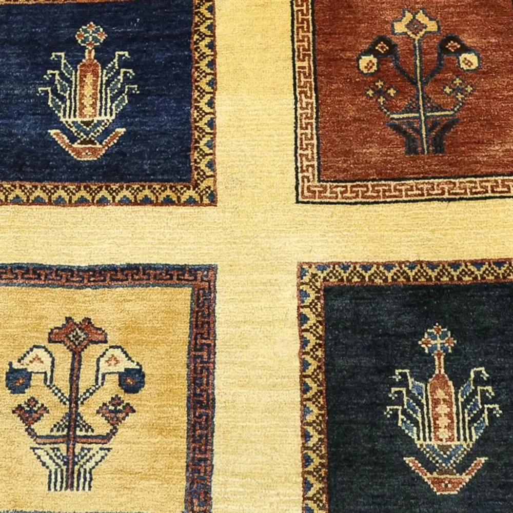 Gabbeh Teppich - Kaschkuli Perser - Royal - 205 x 152 cm - mehrfarbig