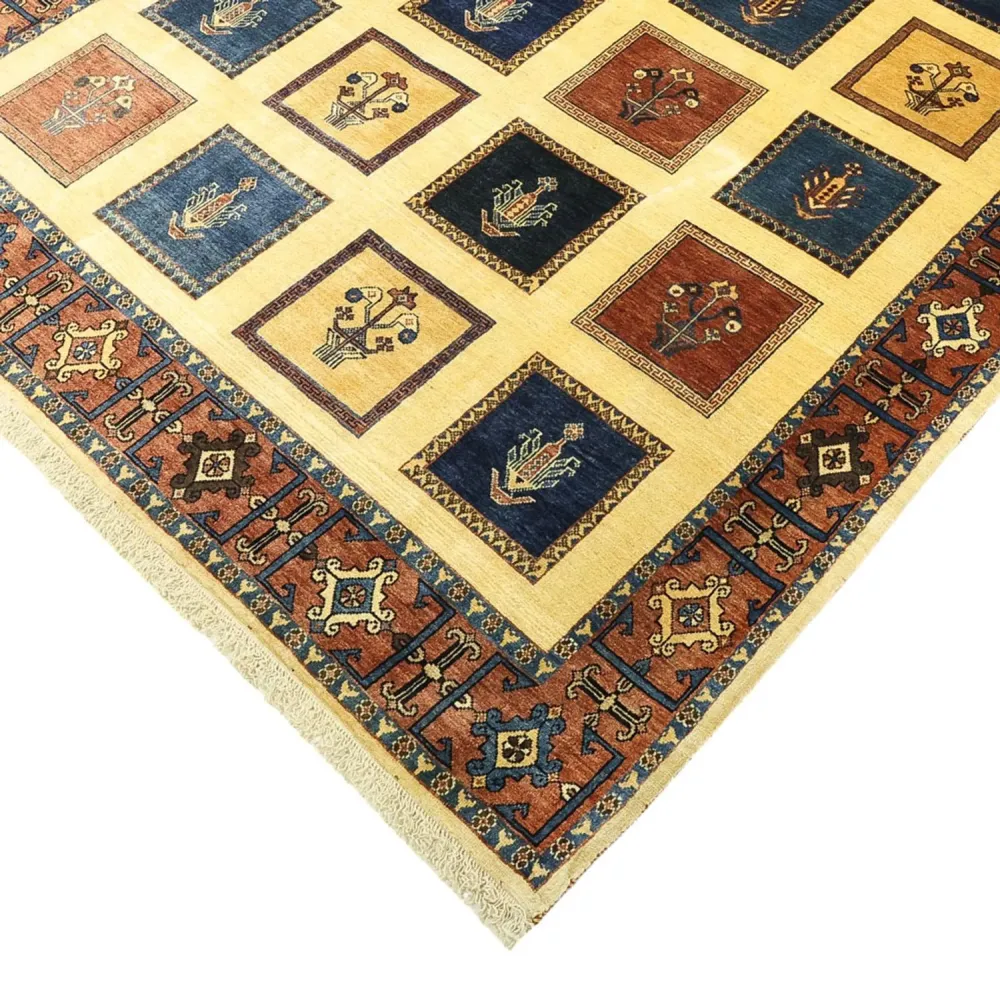 Gabbeh Teppich - Kaschkuli Perser - Royal - 205 x 152 cm - mehrfarbig