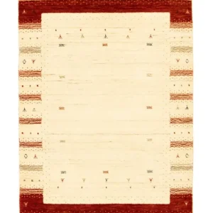 Gabbeh Teppich - Loribaft Indus 160 x 91 cm - beige
