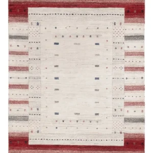Gabbeh Teppich - Loribaft Indus - 184 x 124 cm - mehrfarbig