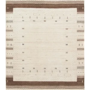 Gabbeh Teppich - Loribaft Indus 200 x 143 cm - beige