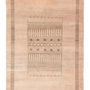 Gabbeh Teppich - Loribaft Indus 222 x 151 cm - beige