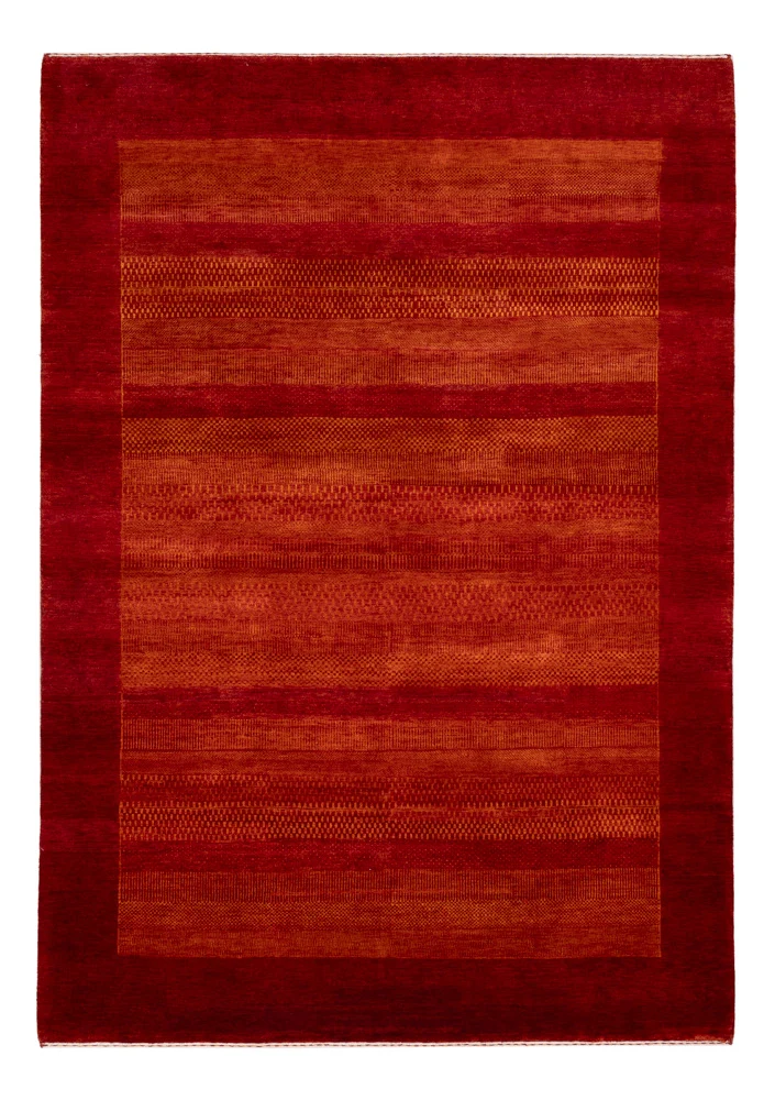 Gabbeh Teppich - Loribaft Indus - 249 x 174 cm - rot