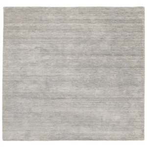 Gabbeh Teppich - Loribaft Indus quadratisch - 200 x 200 cm - hellgrau