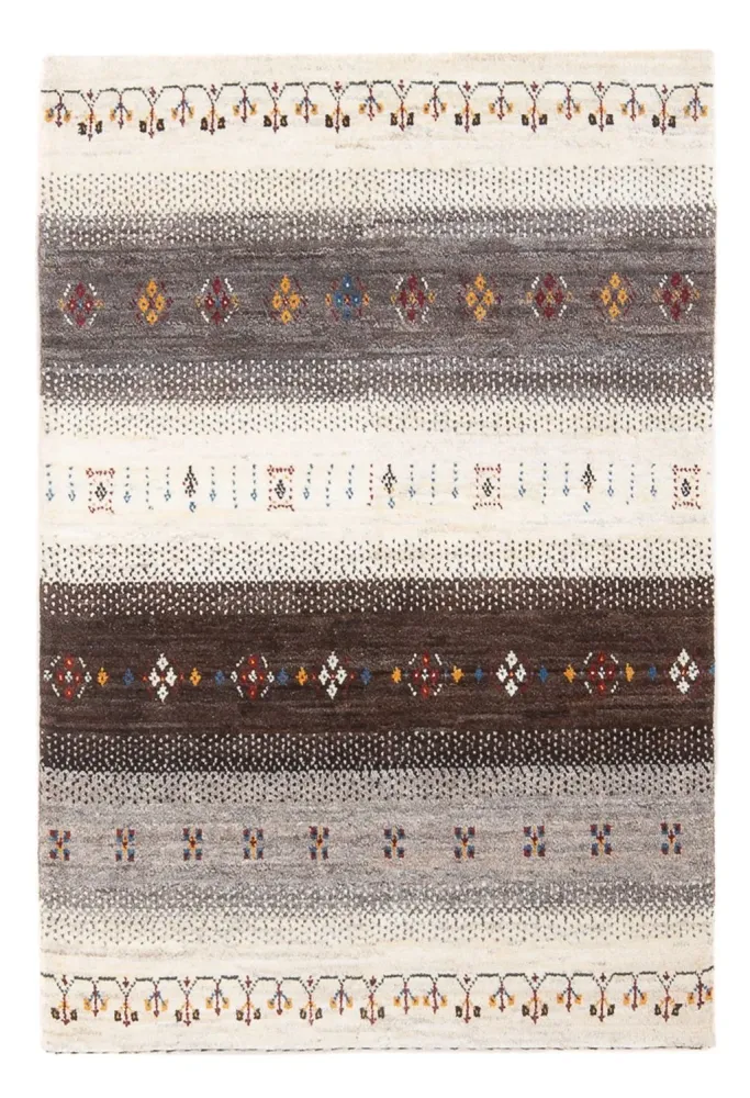 Gabbeh Teppich - Loribaft Perser - 124 x 82 cm - mehrfarbig