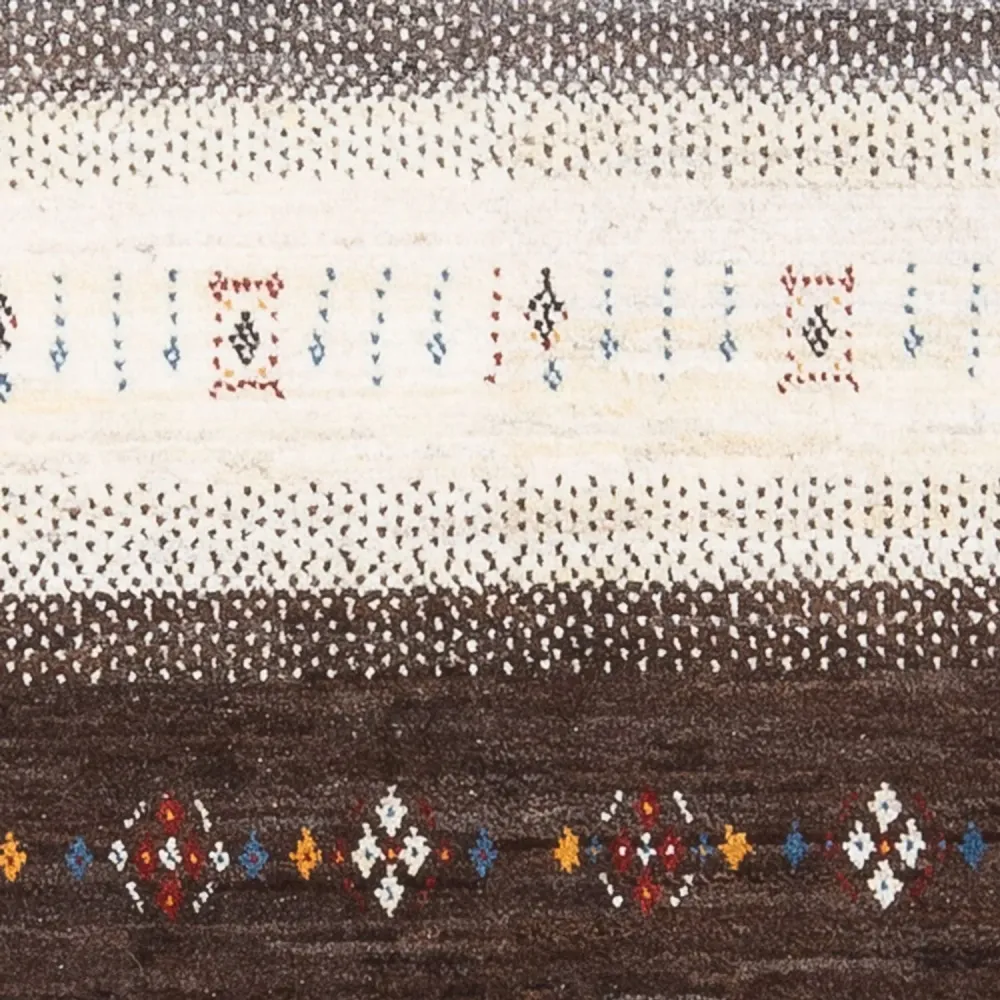 Gabbeh Teppich - Loribaft Perser - 124 x 82 cm - mehrfarbig