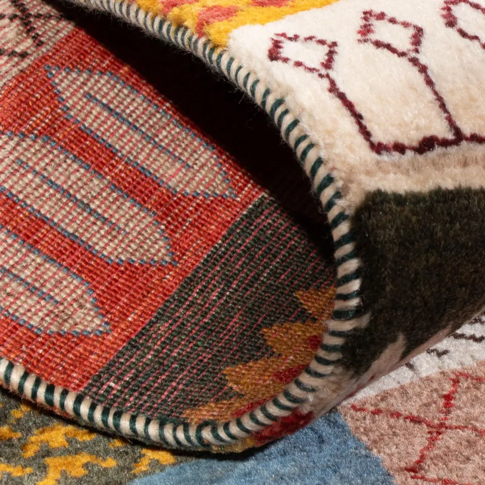 Gabbeh Teppich - Loribaft Perser - 125 x 82 cm - mehrfarbig