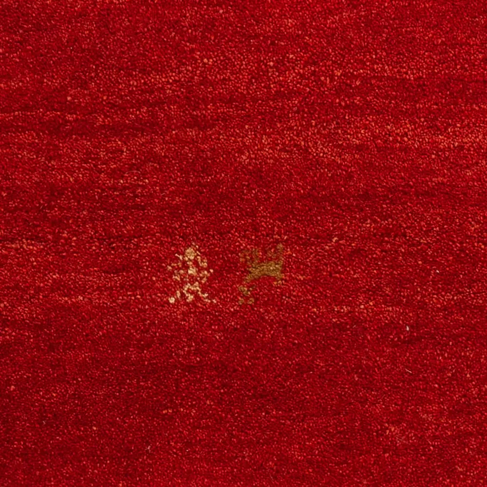 Gabbeh Teppich - Loribaft Perser - 125 x 82 cm - rot