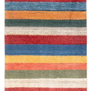 Gabbeh Teppich - Loribaft Perser - 129 x 87 cm - mehrfarbig